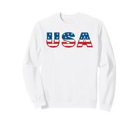 USA Vintage American Pride Retro Throwback Patriotic Sudadera