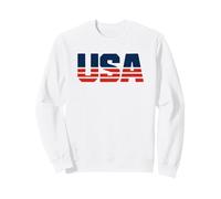 USA Vintage American Pride Retro Throwback Patriotic Sudadera