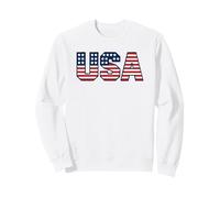 USA Vintage American Pride Retro Throwback Patriotic Sudadera