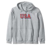 USA Vintage American Pride Retro Throwback Patriotic Sudadera con Capucha