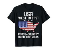 USA West to East Road Trip 2026 Aventura Camiseta