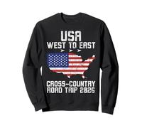 USA West to East Road Trip 2026 Aventura Sudadera