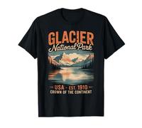 USA Wilderness Glacier Park Adventure Senderista Camiseta