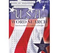 USA Word Search: 75 Puzzles covering American History, Culture, and People