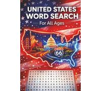 USA Word Search Puzzle Book for All Ages: Fun & Educational Word Search Puzzles About States, Landmarks, and American Culture