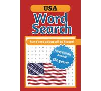 USA Word Search Puzzle Book for Seniors, Adults and Teens : Easy-to-Read Puzzles | 6 x 9 inches | 50+ puzzles ... ideal for road trips, travel, or free times!