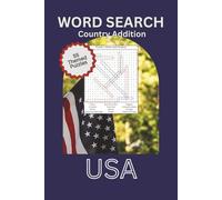 USA Word Search Puzzle Book Fun: Discover America with this beautiful word search book! Enjoy brain games featuring iconic places, culture, and ... puzzles. (Fun World Travel & Entertainment)