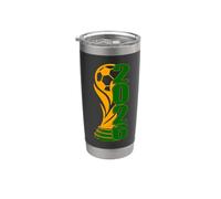 USA World Football 2026 Team Game Champions Soccer Ganador Vaso térmico de acero inoxidable de doble pared