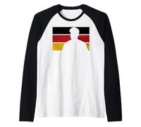 USA World Football 26 Alemania Team Champion Fun Flag Ganadores Camiseta Manga Raglan