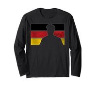 USA World Football 26 Alemania Team Champion Fun Flag Ganadores Manga Larga