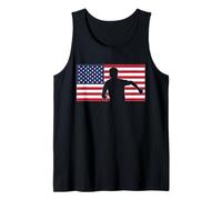 USA World Football 26 American Team Champion Fun Flag Ganador Camiseta sin Mangas