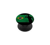 USA World Football 26 Brasil Team Champion Fun Flag Ganadores PopSockets PopGrip Adhesivo