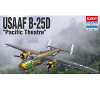 Usaaf B-25D Caza Del Teatro Del Pacífico 1:48 Kit De Modelo De Plástico Academy
