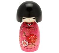 Usaburo Muñeca Kokeshi Japonesa, Kimono púrpura de Akiko
