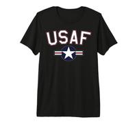 USAF Estados Unidos Fuerza AÉREA Roundel US Classic Aviation Camiseta Premium