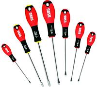 USAG 322 SH7 - Juego de siete destornilladores para tornillos ranurados y PHILLIPS®