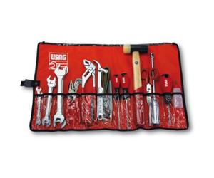 USAG 630 EN - Bolsa plegable con surtido para electrotécnica (17 pz)