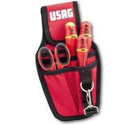 Usag U00070036 Bolsa con surtido para electricistas 4 piezas