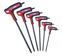 Usag U02800464 Serie de 6 llaves curvadas con empuñadura de tornillo con impresión TORX