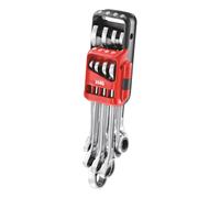 Usag U02856058 Juego de llaves combinadas con anillo de sellado de trinquete, 6