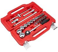 USAG U06010003 - 601 1/2" J22 - Surtido de llaves de vaso hexagonales en estuche modular (22 pzas.)