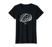 Úsalo Divertido para Usar tu Cerebro. Camiseta gráfica económica, Mujer, Negro, XL