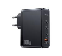 Usams Cargador de red 3 USB-C / 1 USB-A 100W GaN PD 3.0 Ultra Rápido,