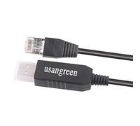 usangreen Cable de comunicación serie USB a RJ45 RS485 para inversores Deye/SunSynk/Sol-Ark, batería de almacenamiento BMS, cable BMS, monitoreo del estado de la batería, conexión/configuración de