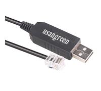 usangreen Cable USB para batería JK JIKONG BMS RJ11 RJ12 6P6C RS232, adaptador convertidor serial de comunicación XR04 XR05 a dispositivo de conexión de PC