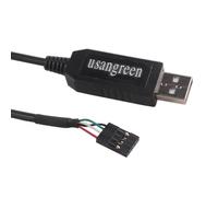 Usangreen CP2102 - Cable serie USB AP-207 AP-304/305 AP-314/315 CP2102 de 4 pines para punto de acceso inalámbrico Aruba