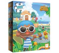 USAopoly- Animal Crossing Summer Fun Puzzle 1000 Pieces Puzzel, Multicolor (PZ005-674-002100-06)