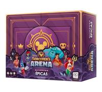 USAopoly | Disney Sorcerer’s Arena Alianzas Épicas | Juego de Mesa de Estrategia de Enfrentamiento para Adultos y Jóvenes | A Partir de 13 Años | De 2 a 4 Jugadores | 35 Minutos por Partida | Español