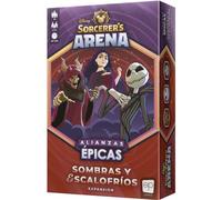 USAopoly | Disney Sorcerer’s Arena: Sombras y escalofríos | Expansión | Juego de Mesa de Estrategia para Adultos y Jóvenes | A Partir de 13 Años | De 2 a 4 Jugadores | 35 Minutos por Partida | Español
