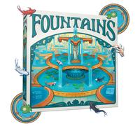 USAopoly Fountains Board Game Ages 10+ 1-5 Players 30-45+ Minutes Play