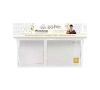 USAopoly Harry Potter Hogwarts Battle | Square and Large Card Sleeves | 80mm x 80mm and 80mm x 105mm Card Protector Sleeves for Harry Potter Deckbuilding Games | Back with Hogwarts Crest