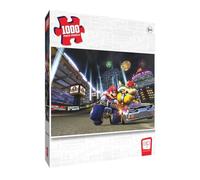 USAopoly | Mario Kart Light Up The Night 1000 Piece Puzzle | Jigsaw Puzzle, Officially Licensed Nintendo Mario Kart Artwork, Night Race Scene, Pieces | 1 Plus Players | 60 Plus Minutes