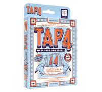 USAopoly | Tap 4 | Juego De Cartas Estratégico Independiente con Cartas TapIn Y Tapout | 2-6 Jugadores | 20+ Minutos