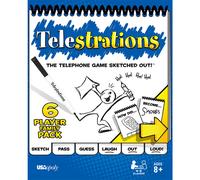 USAopoly Telestrations Original para 6 jugadores | Juego de mesa familiar | Un divertido juego familiar para ni os y adultos | La noche de juegos