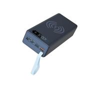 Usb 16x18650 Bank Case Char Stora Boxes - with Led Ing Detachable for Smar