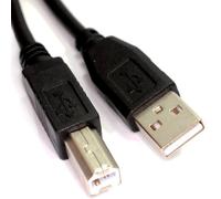 USB 2,0 24AWG Alto Velocidad Cable Impresora Cable A a B Negro 1 m [1 metros/1m]