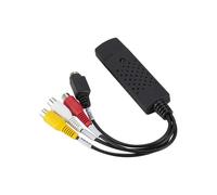 USB 2.0 Audio Video Converter, VHS to Digital DVD Video Capture Recorder Adapter for Windows 10 8 7 [472]