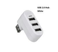 (USB 2.0 Hub White(.490)) 1pc High Speed USB 2.0/3.0 HUB Multi USB Splitter 4 Ports Expander Multiple USB Expander Computer Accessories For Laptop PC