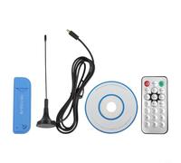 USB 2.0 RTL2832U R828D sintonizador de TV digital receptor dongle para FM AM NFM USB LSB CW señales 25MHz a 1760MHz con conector de antena chapado en oro