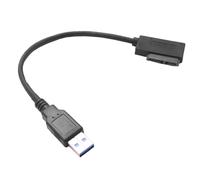 Usb 3.0 A 7+ 6 13Pin Slimline Computadora Portátil Cd/Dvd Rom Cable Adaptador De Unidad Óptica