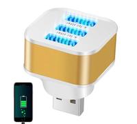 USB 3.0 de 3 puertos para el divisor USB para ordenador portátil, compacto y ligero de datos y carga simultánea. Compatible con PC, ideal para oficina, hogar y viajes