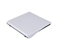 USB 3.0 DVD-RW Unidad óptica Externa Delgada CD ROM Lector de Discos DVD RW Quemador Escritor Escritorio Ordenador Personal Tableta portátil Jugador Portátil(Bianco)