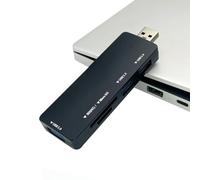 USB 3.0 Hub Splitter 5-in-1 - Heavy Duty Portable USB Port Expander