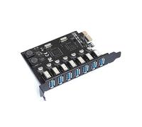 USB 3.0 PCI Express Adapter PCI E to 7 Ports USB 3 Expansion Adapter Card USB3 PCIe PCI-E X1 Control