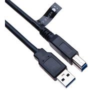 USB 3.0 SuperSpeed A Macho a Tipo B Enchufe / Cable para Impresora Escáner Disco Duro Servidor Digital-Fotografía Dispositivos Estación de acoplamiento Cámara USB HUB SATA enclosures / 0.5 m Negro