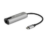 StarTech Adaptador de red Ethernet USB-C US2GC30 – 2.5 Gb USB 3.0 RJ45 – Negro/Gris espacial